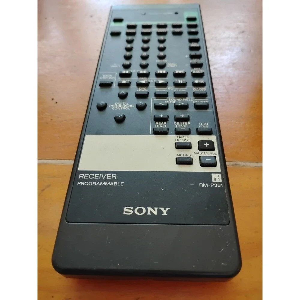 Sony RM-P351 Programmable Receiver Remote Control Black